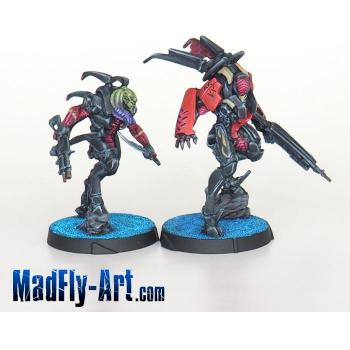 Caliban and Gwalio by MadFlyArtStudio