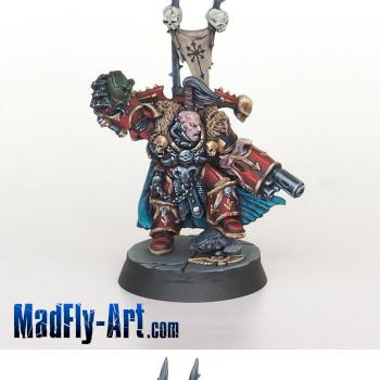 Chaos Space Marines Lord by MadFlyArtStudio