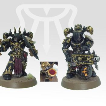 Chaos Space Marines by Haemogoblin