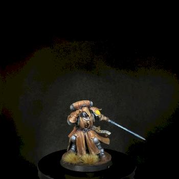 Space Wolves Librarian in Phobos Armor by PiratePaintingFXBG
