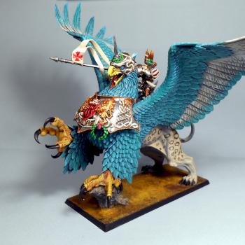 General of the Empire on Imperial Griffon, Warhammer Age of Sigmar by Artufactory Baka