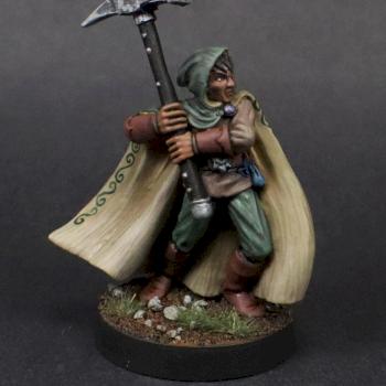 Rebel Miniatures PAINTED Oalf the Ranger 28mm Dark Hold (METAL MINIATURE) by mikecarrero