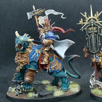 Vandus Hammerhand and Lord-Relictor (Age of Sigmar) by MenelBy