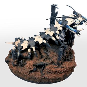 Necron Tomb Stalker by Maarten Dekock