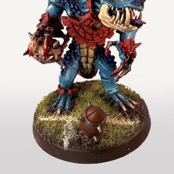 Blood Bowl Kroxigor by Maarten Dekock