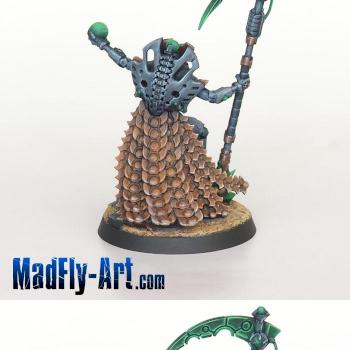Necron Overlord by MadFlyArtStudio