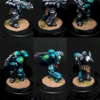 Ravenguard Alpha legionnaire by IreMoon