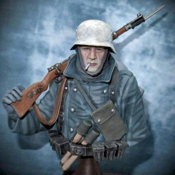 German Soldier Battle of Moscow 1941 by alango