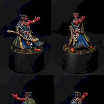 Vatanis, Maggotcrown Warlock by Ciicciopiu