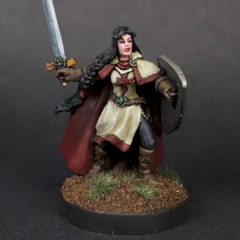 Reaper Miniatures PAINTED - AVA, FEMALE TEMPLAR - 02459 (metal miniature) by mikecarrero