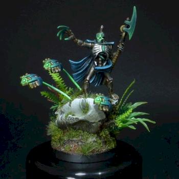 Necron Lord by Helsid
