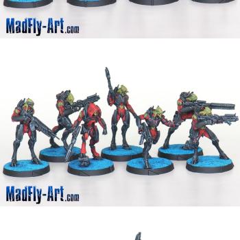 Shasvastii Nox Troops by MadFlyArtStudio
