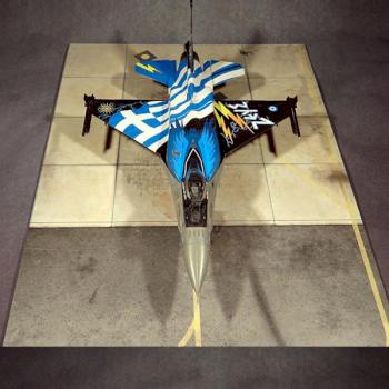 HELLENIC AIR FORCE (H.A.F.) F-16C BLOCK 52+ DEMO TEAM ZEUS 1/48 Tamiya KIt by tousgeo