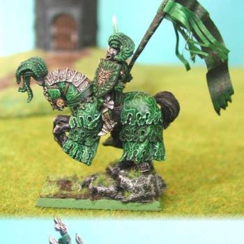 Green Knight (repainted) by GuillaumeLeCourageux