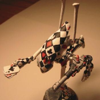 Eldar Harlequin Wraithlord by kaeledra