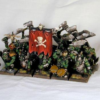 Orc warriors by Cavepainter