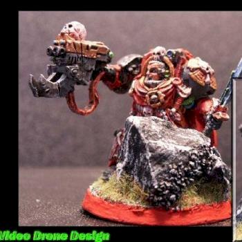 BLOOD ANGEL TERMINATOR CAPTAIN by VideoDrone