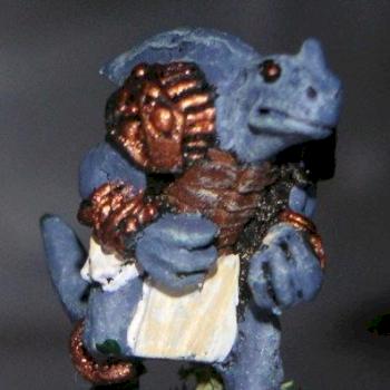 Skink de Bloodbowl by Hellbor