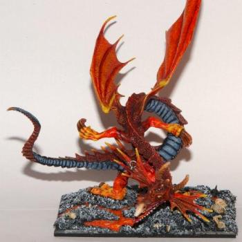 Lava Dragon by fram386s