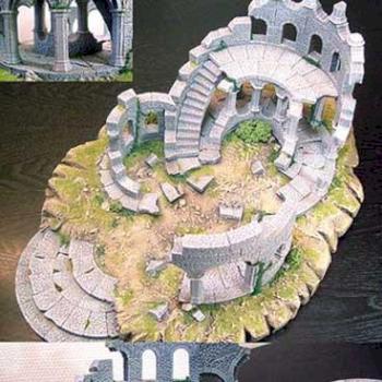 ruined tower by marga