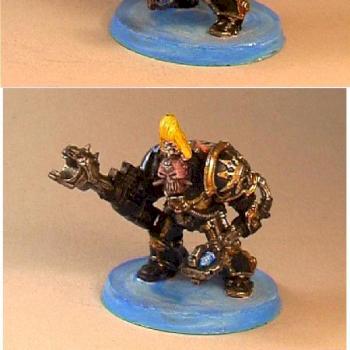 Slaanesh Terminator mit Blastmaster und Energie Waffe by JomJabal