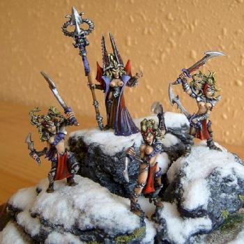 Converted Witch Elves by carlosfer