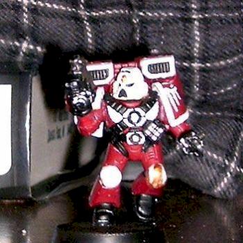 Space Marine Assault Marine by sucellos