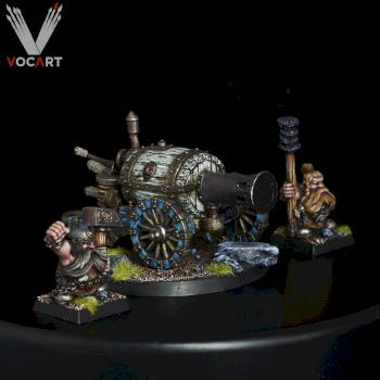 Dwarf Flame Cannon by Vocal