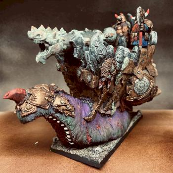 Dwarf Giant Snail with Gun, scibor by Schinsky