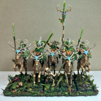 wood elves wild riders by Jaja le papa
