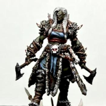 Drakka Ork Queen by Schinsky