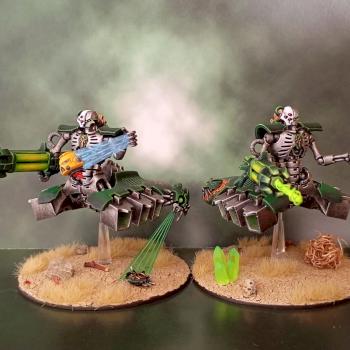 Necron Destroyers by pesadilla