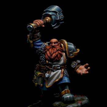 Bamrim the Dwarf Cleric by fcat