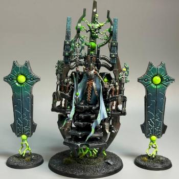 Szarekh, The Silent King, Necron Charact by Painted in Ukraine