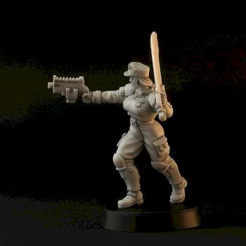 Female Sergeant by Brother Vinni