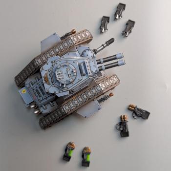 Death Korps of Krieg Leman Russ by Painted in Ukraine