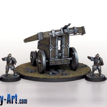 Iron Hills Dwarf Ballista 1 by MadFlyArtStudio
