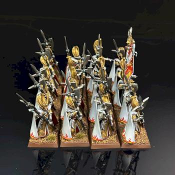 High Elf Realms: Phoenix Guard (20 model by Painted in Ukraine