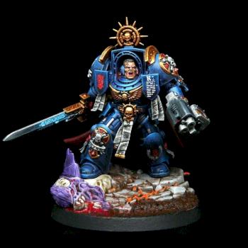 Crimson Fists first Captain by RAFF