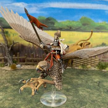 Bretonnia Lord on Griffon by Tortus22