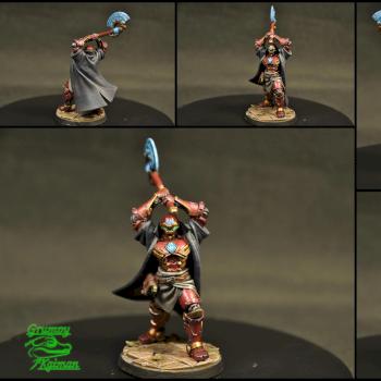 Warforged Barbarian by GrumpyKaiman