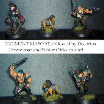 Regiment Mascot & Staff by vetroacciaio