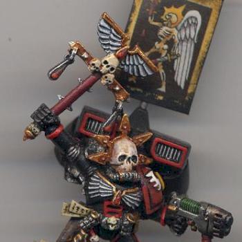 Death Company Chaplain Damarus by TenaciousDru