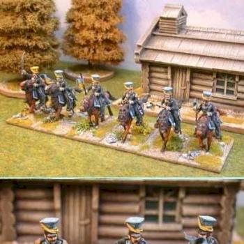 Napoleonic Brunswick Lancers by Brush Strokes