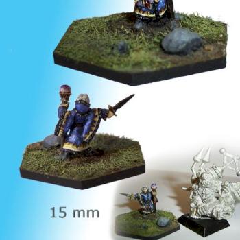 Mage haut elfe -- Demonworld 15 mm by Alex P.