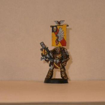 Blood Angels Captain Tycho by FeverDreams