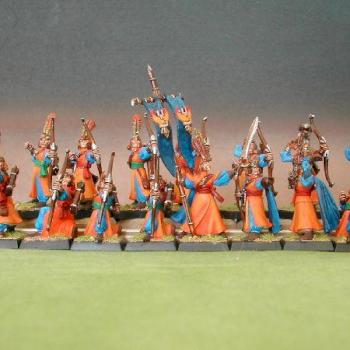 Warhammer High Elf Archers by maximusromanus