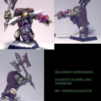 Norse Orc Warboss by FriedMalekith