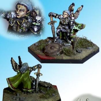 Général Elfe -- Demonworld 15 mm by Alex P.