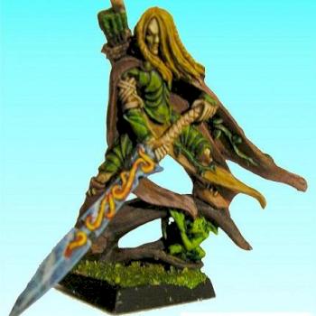 Paladin elfo silvano by dragonroj13